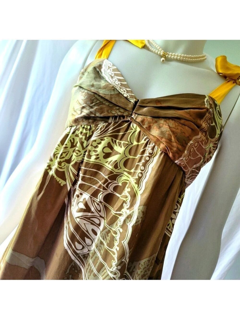 New Look Silk Asymmetrical Dress Size UK 12